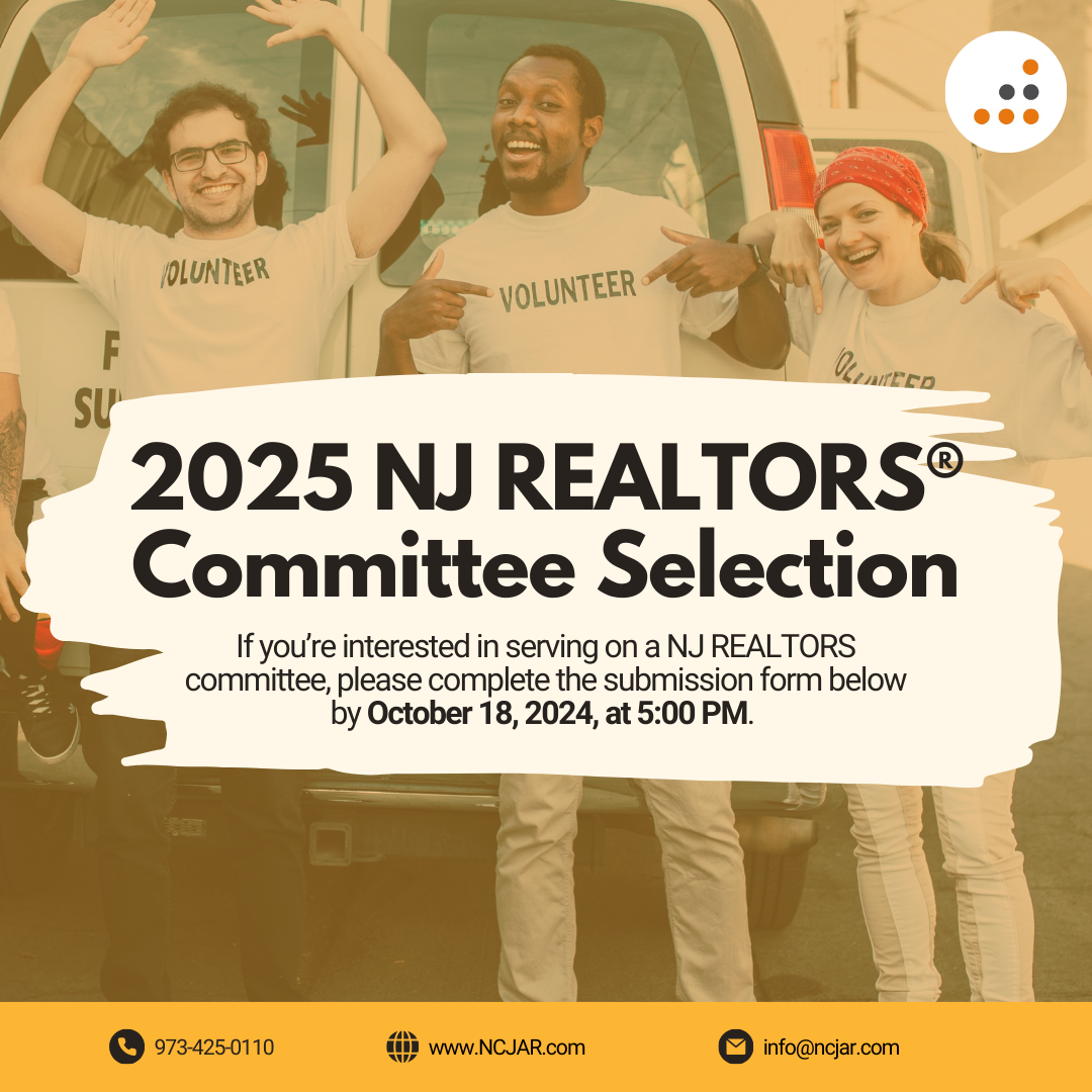 2025 NJ REALTORS Committee Selection 2