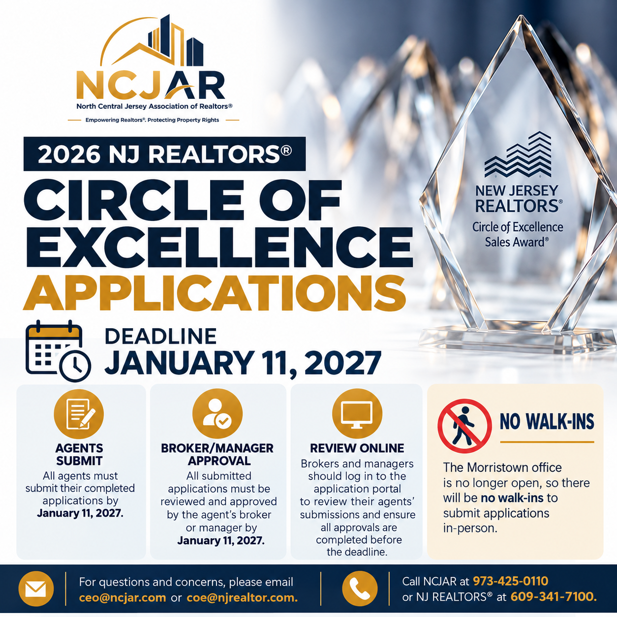 2026 Circle of Excellence Applications