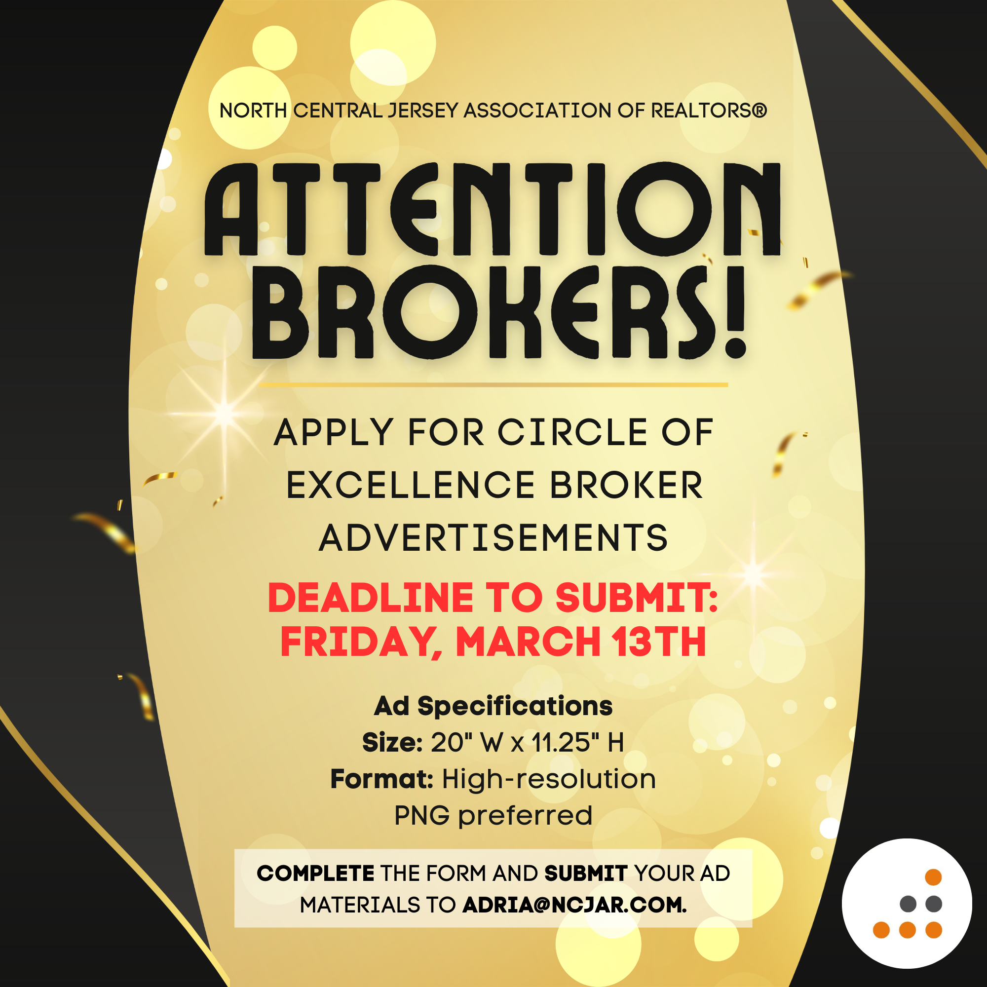 Apply for Circle of Excellence 2026 Broker Advertisements