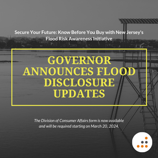 Governor Announces Flood Disclosure Updates
