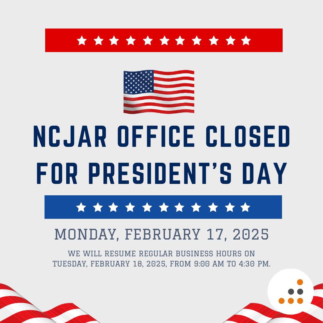 NCJAR Presidents Day