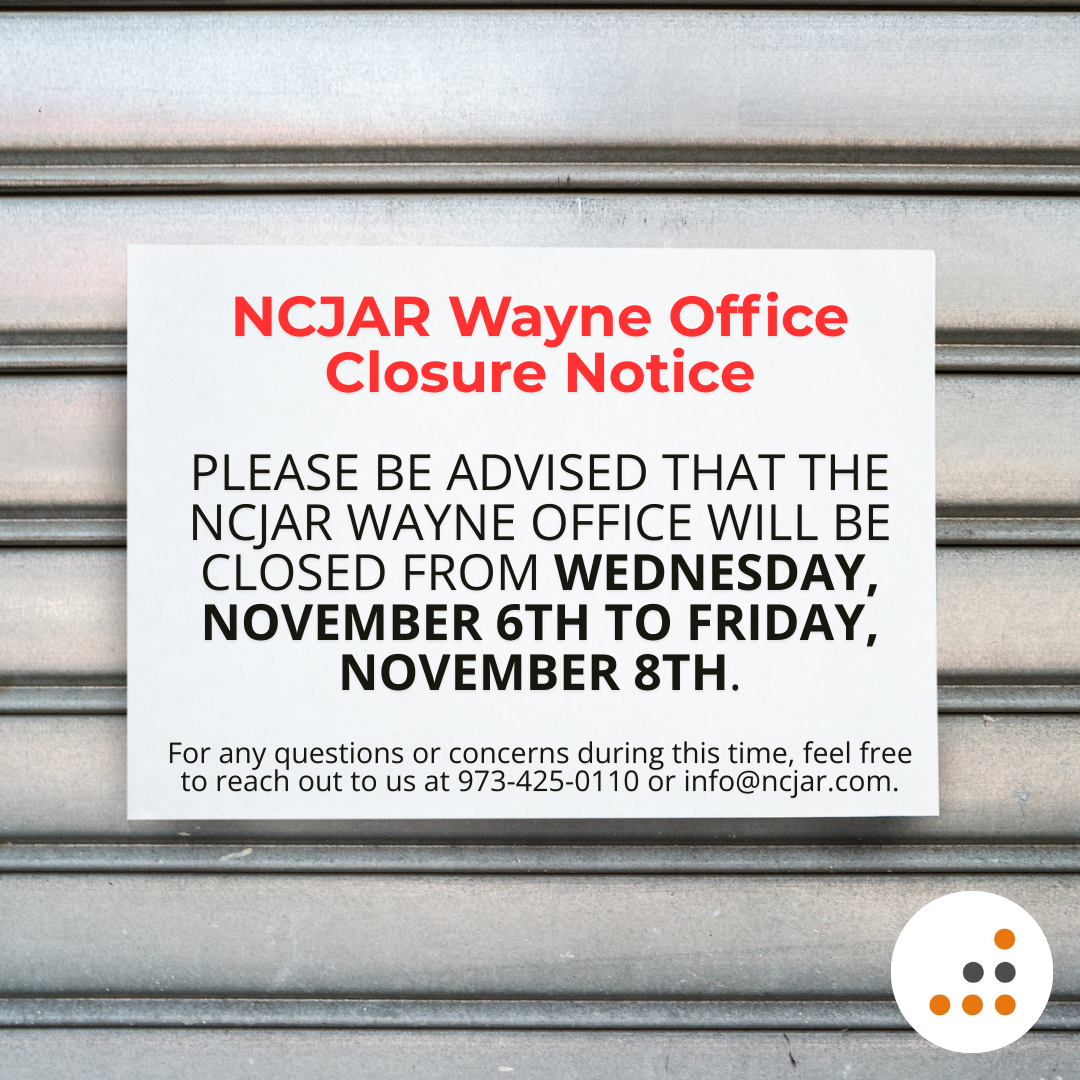 NCJAR Wayne Office Closure Notice