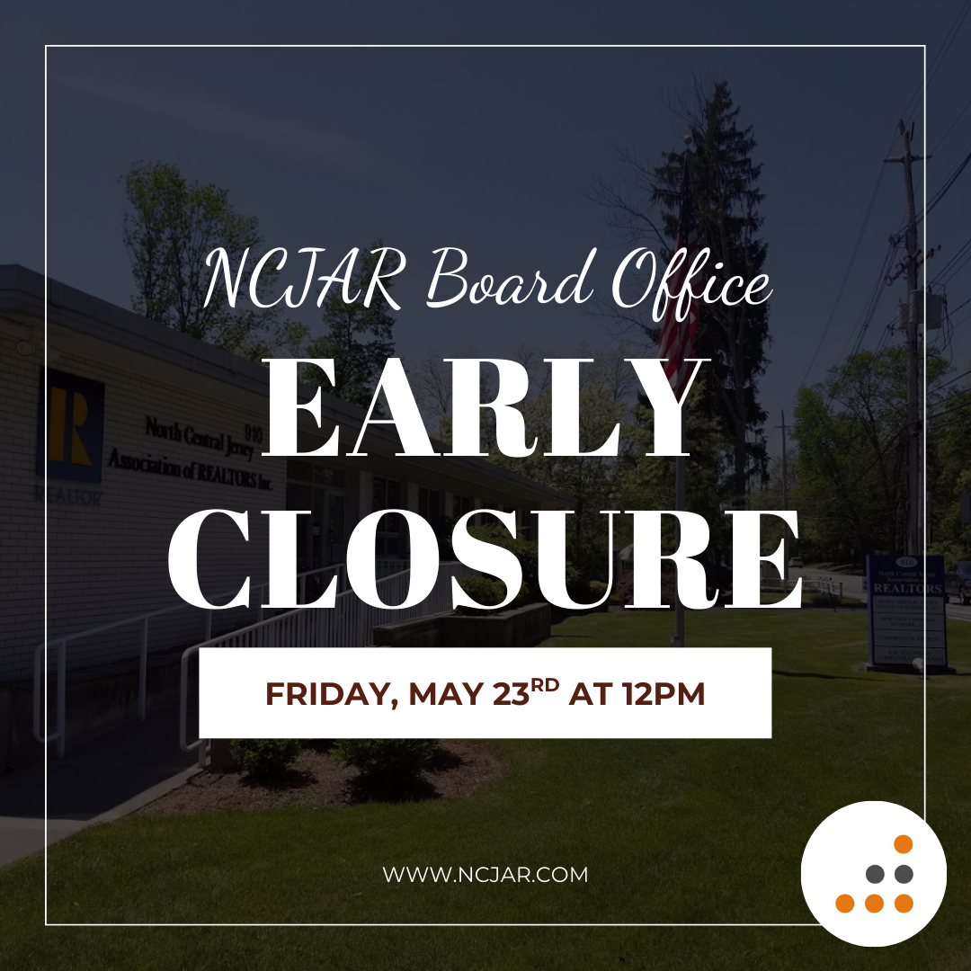 NCJAR early closure