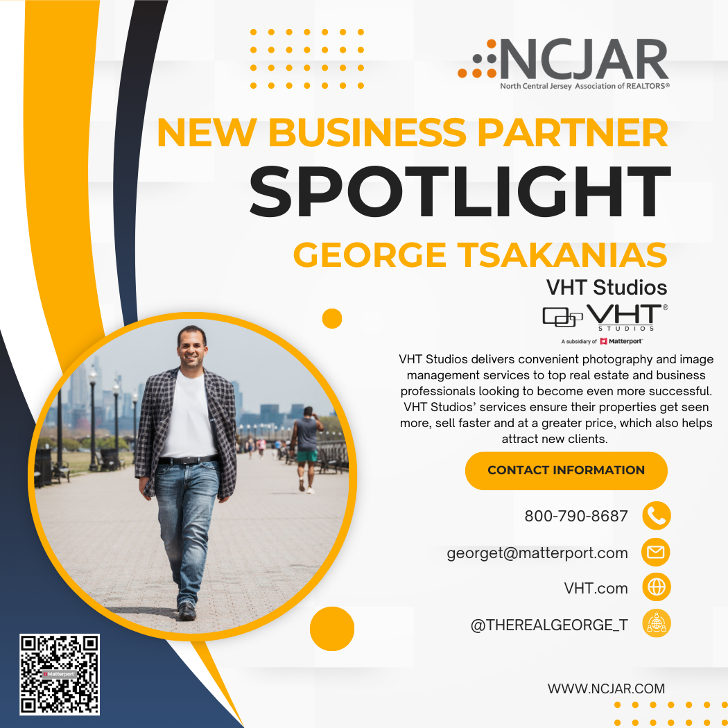 Welcome George Tsakanias of VHT Studios as a NCJAR Business Partner! NEW AFFILIATE SPOTLIGHT George Tsakanias