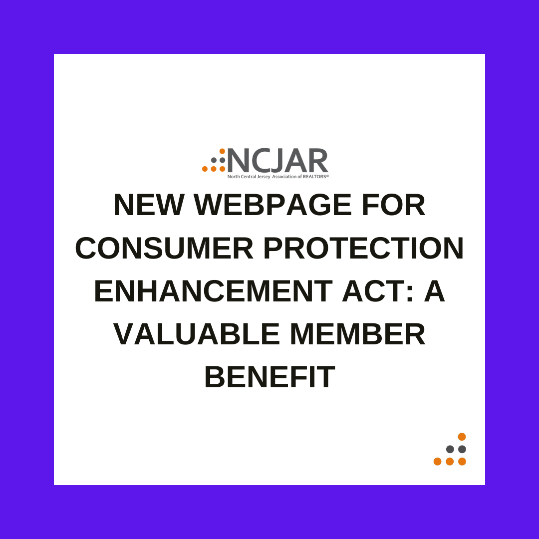 New Webpage for Consumer Act