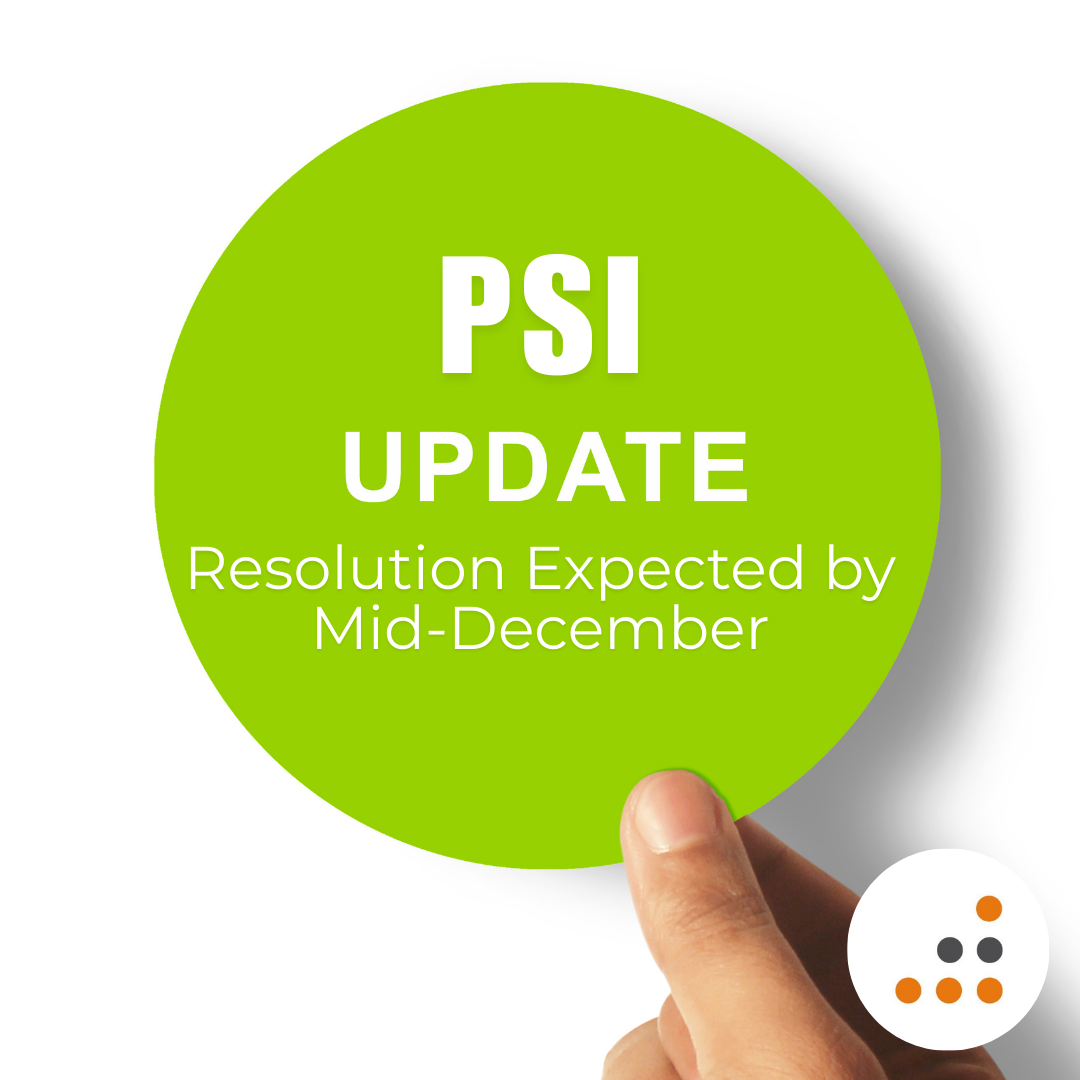 PSI Update