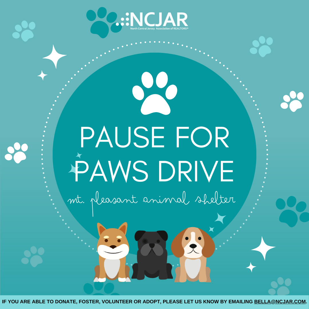 Paws Drive PauseforPawsDrive - North Central Jersey Association of REALTORS®