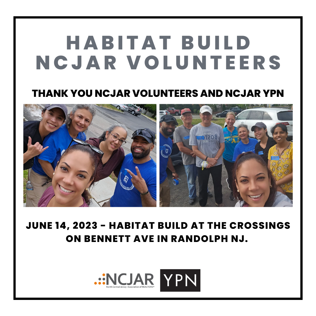 Habitat Build NCJAR Volunteers